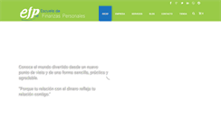 Desktop Screenshot of escuelafinanzaspersonales.com